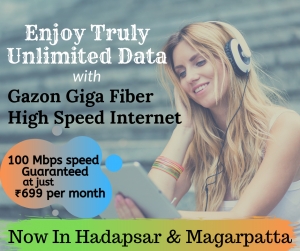 Gazon Fiber Internet Magarpatta City